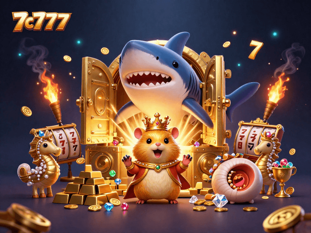 Transform your gameplay with 7c777, featuring a hamster king and rich casino treasures!