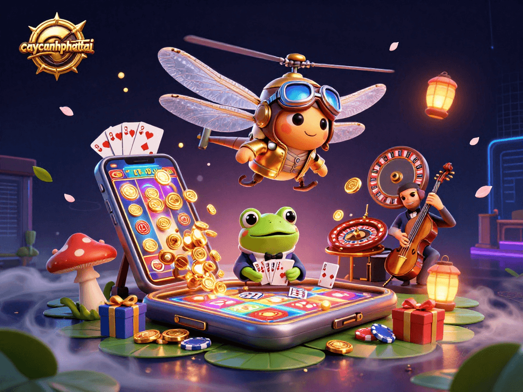 Engage with the vibrant world of caycanhphattai, featuring lively characters and thrilling gaming elements.