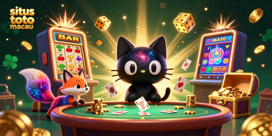 Berpartisipasi dalam situs toto macau sambil menikmati pengalaman kasino kosmik yang kaya detail.