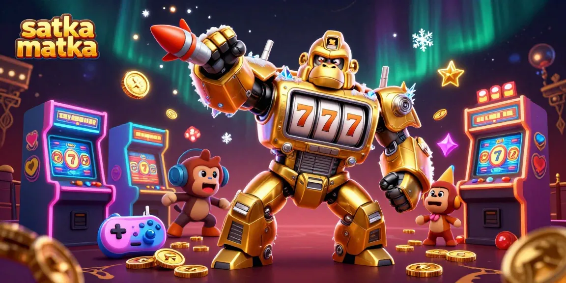 Engage in satka matka with vibrant casino-themed 3D art showcasing lively game elements and dynamic characters.