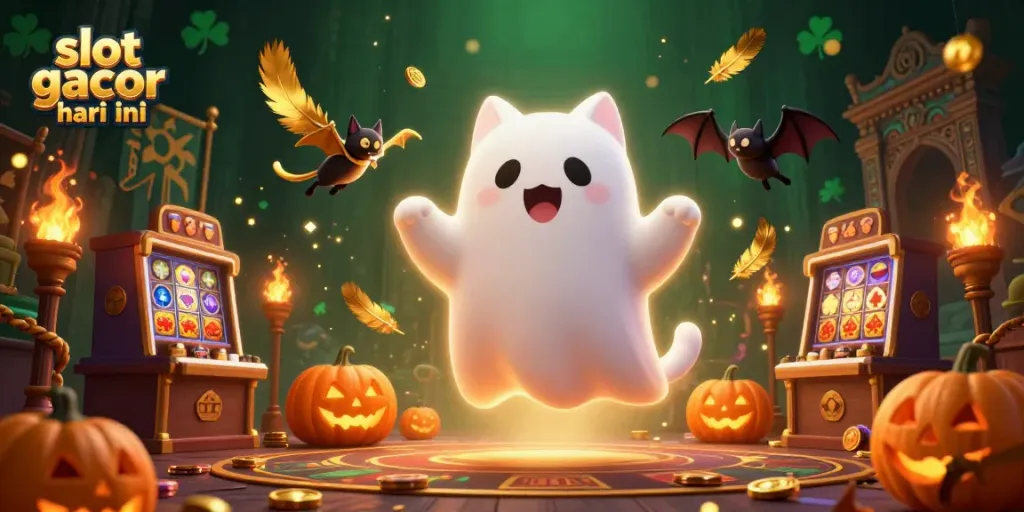 Slot gacor hari ini, rasakan sensasi megah dengan kucing hantu ceria di kasino yang angker.