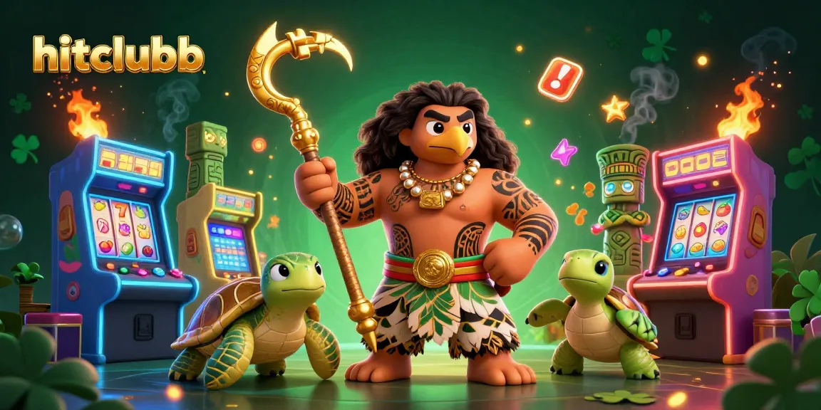 Experience the thrill at hitclubb with a vibrant slot machine scene showcasing engaging game elements and enchanting characters.