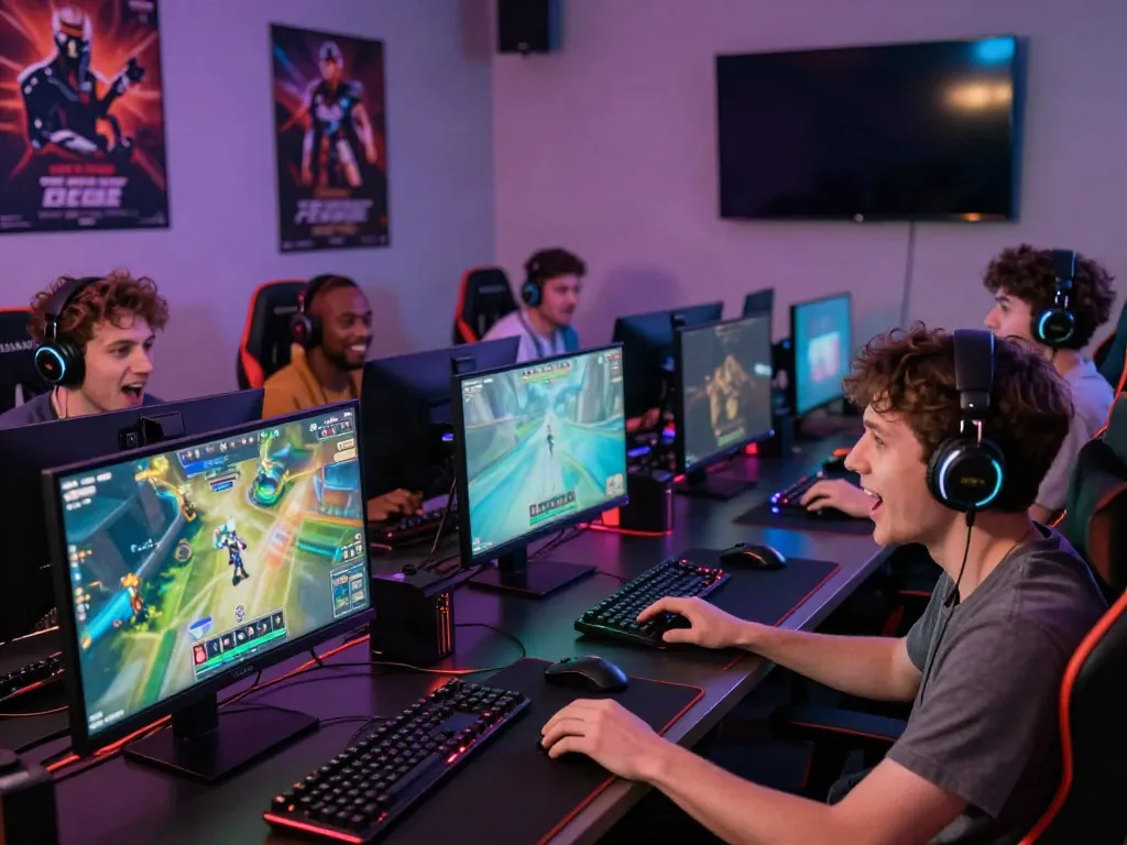 Engaging online gaming moment showcasing players' excitement in virtual tournaments, with akunjp highlighted.