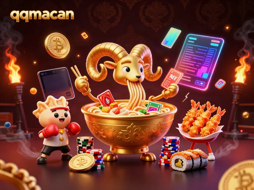 Engage in thrilling gaming experiences with qqmacan featuring unique characters and vibrant casino elements.