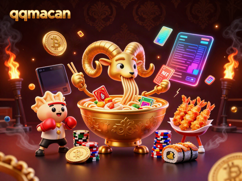 Engage in thrilling gaming experiences with qqmacan featuring unique characters and vibrant casino elements.