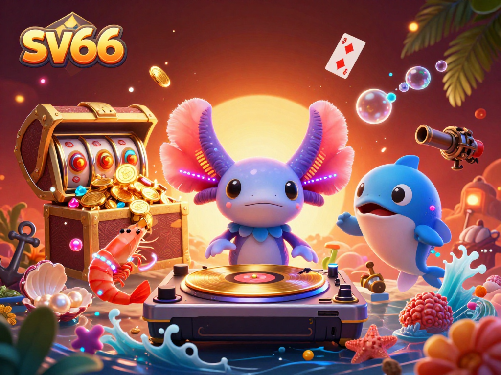 Experience exciting wins at sv66 with vibrant slot games and dynamic underwater characters.