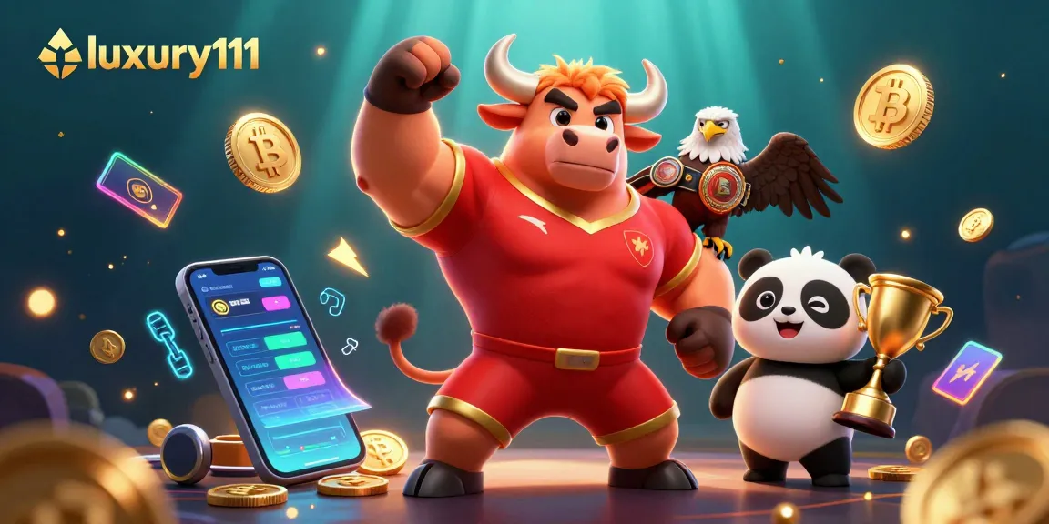 Experience the excitement of luxury111 with our vibrant casino-themed 3D illustration featuring engaging characters.