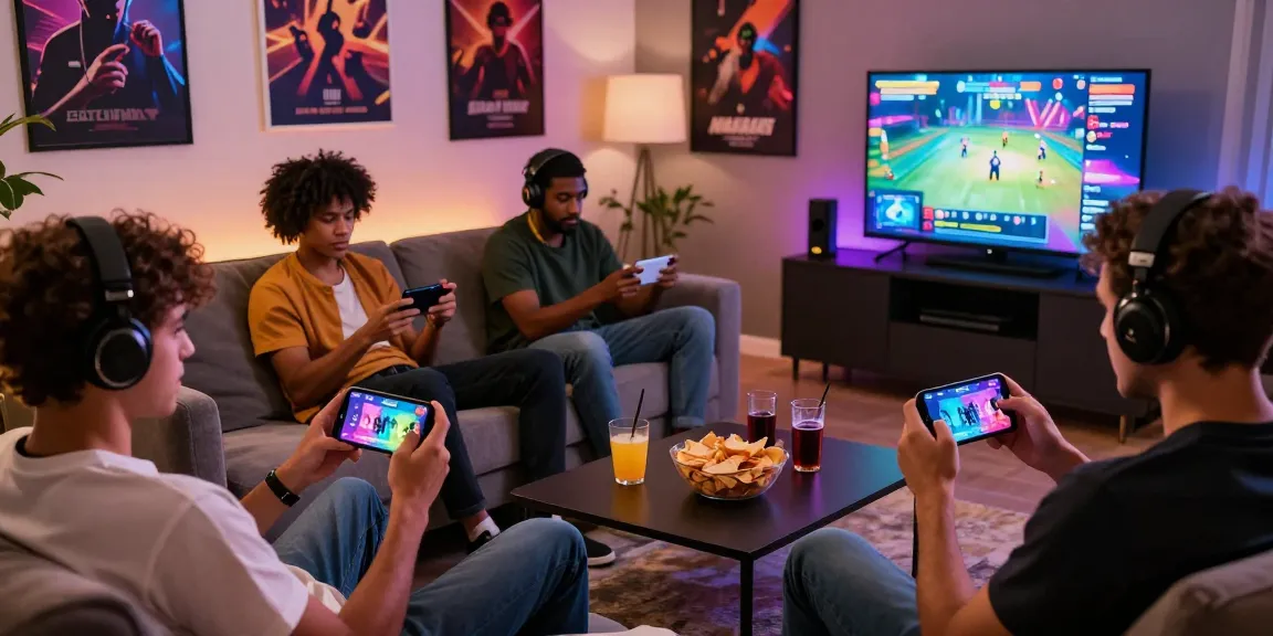 Play engaging free mobile porn games in a lively gaming atmosphere.