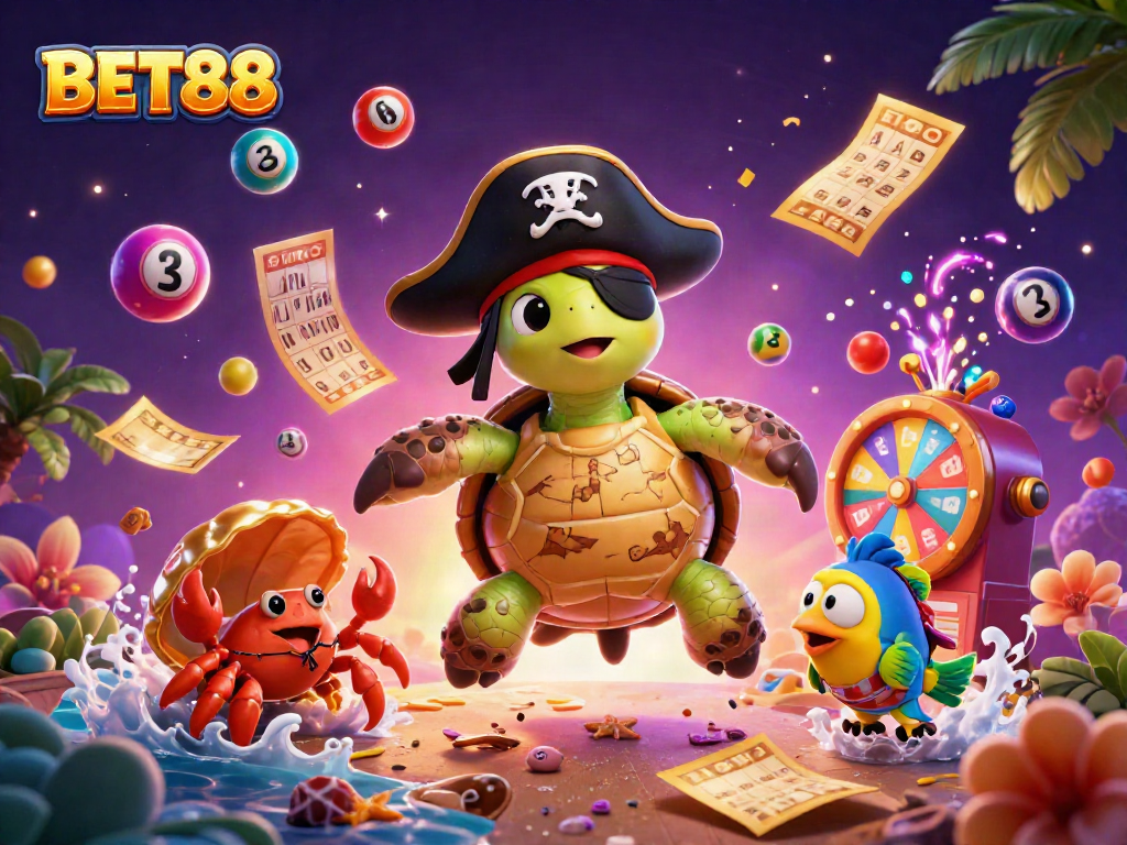 BET88 mang đến trải nghiệm giải trí sôi động với các nhân vật 3D hoạt hình và trò chơi xổ số đầy màu sắc.