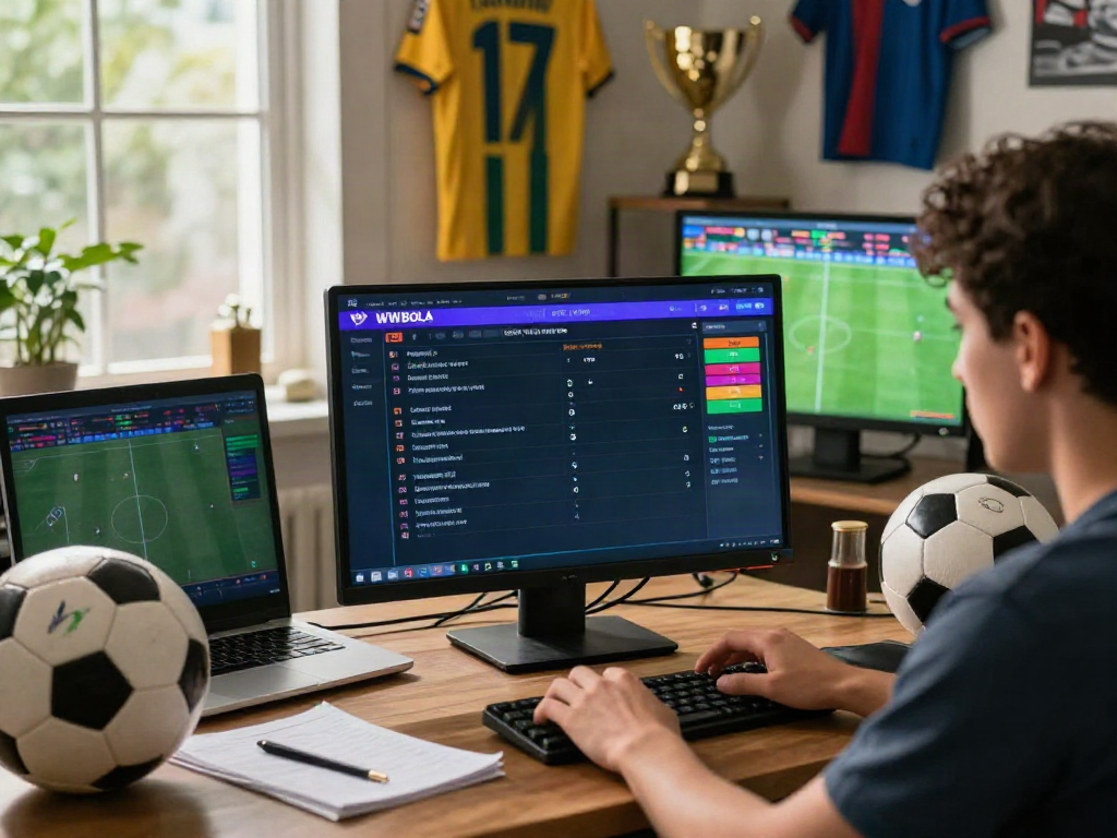 WWBOLA platform showing high soccer odds on a smartphone with a competitive betting atmosphere.