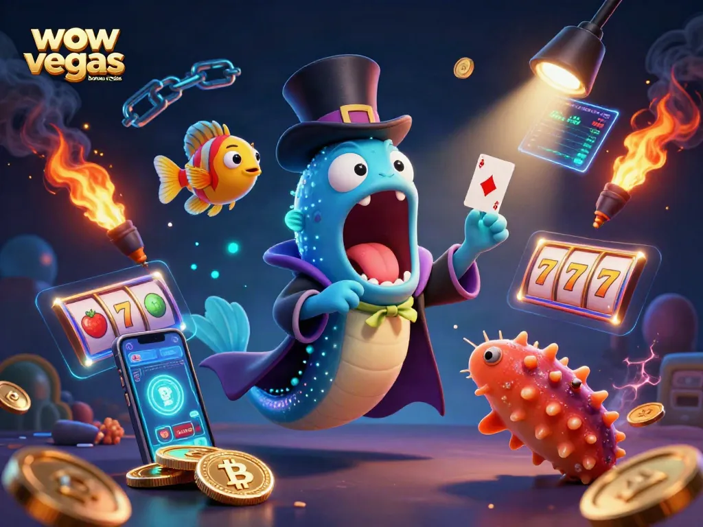 Win with WOW Vegas Bonus Codes and enjoy thrilling slot reels with vivid characters