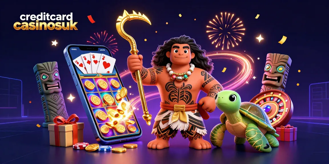 Experience the excitement of creditcardcasinosuk with vibrant 3D casino illustrations and dynamic gaming elements.