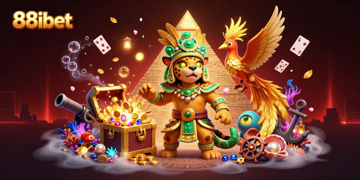Experience thrilling gameplay at 88ibet with dynamic characters in a vibrant casino scene.