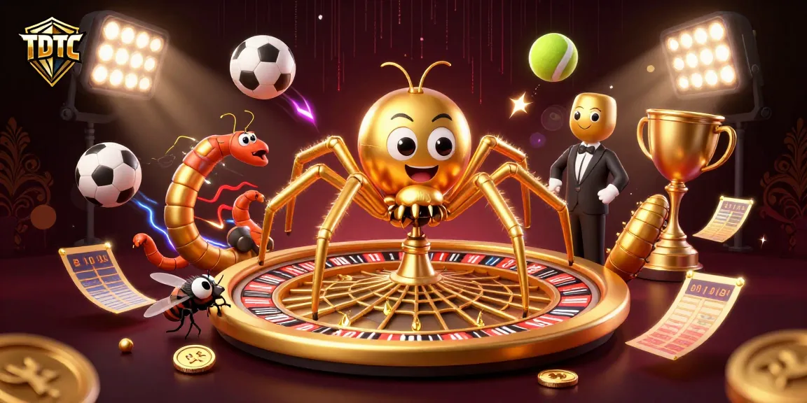 Engage with TDTC's thrilling betting action amid dynamic casino-themed elements.