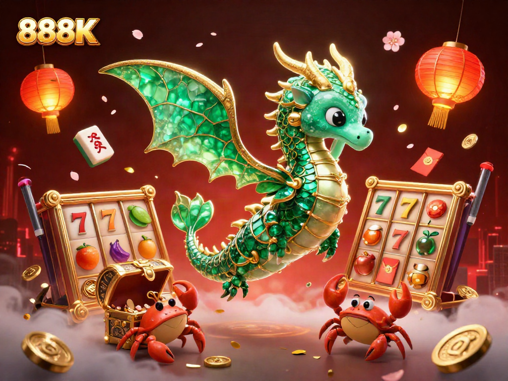 Experience excitement with 888K as you play vibrant slots surrounded by mystical sea creatures.