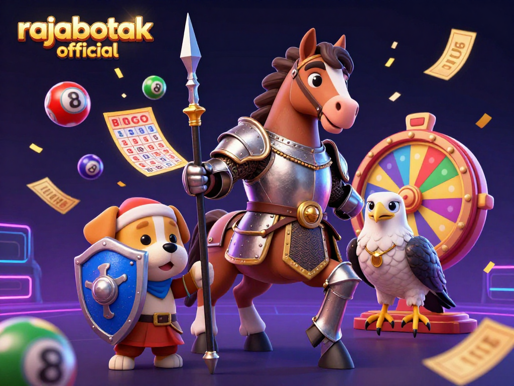 Experience exciting winnings at rajabotak official with colorful lottery balls and dynamic casino action.