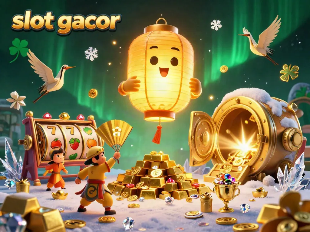 Enter the colorful world of slot gacor with vibrant, dynamic characters and treasures.
