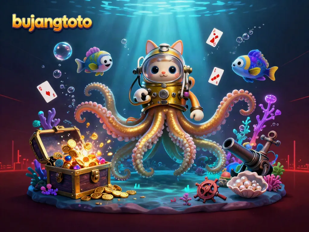 Experience thrilling underwater adventures with bujangtoto's captivating games featuring vibrant ocean creatures.