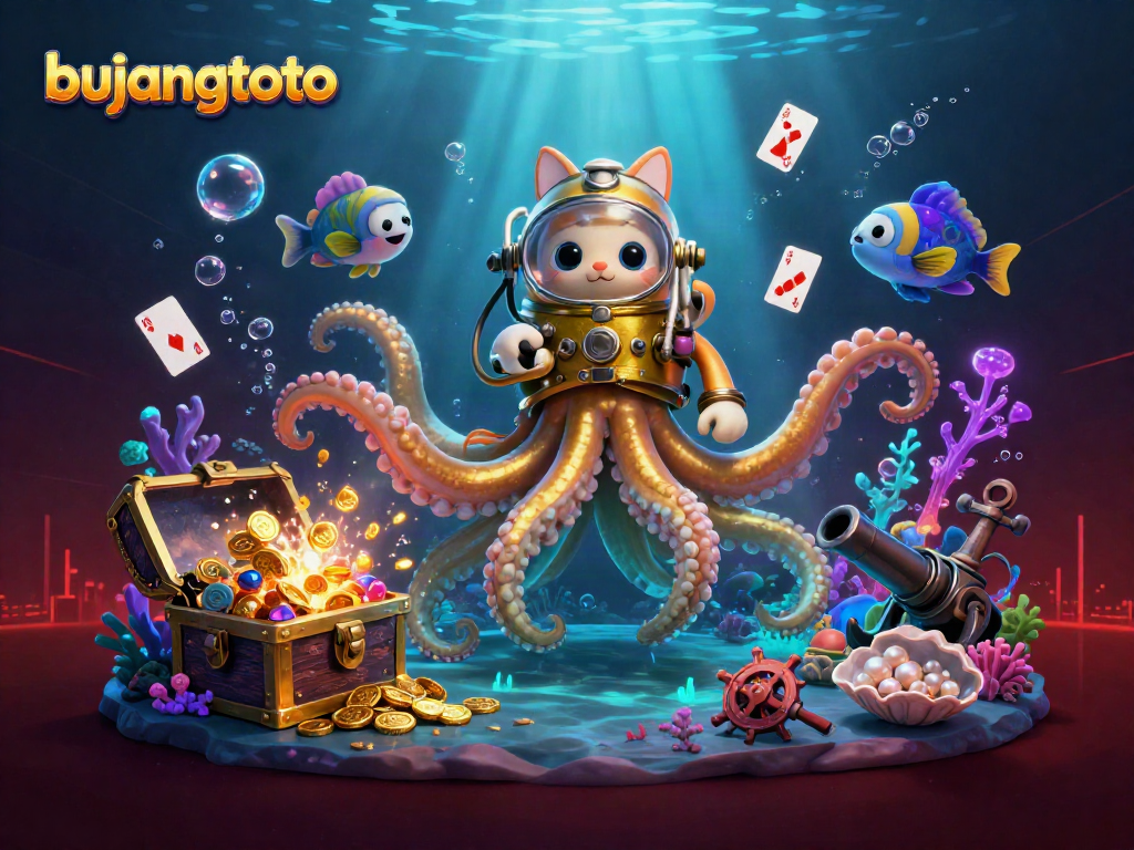 Experience thrilling underwater adventures with bujangtoto's captivating games featuring vibrant ocean creatures.