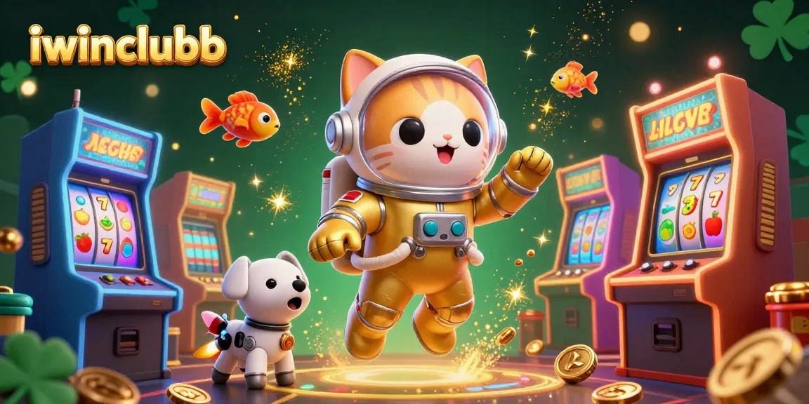 Experience thrilling games at iwinclubb with a cosmic slot adventure featuring engaging arcade elements.