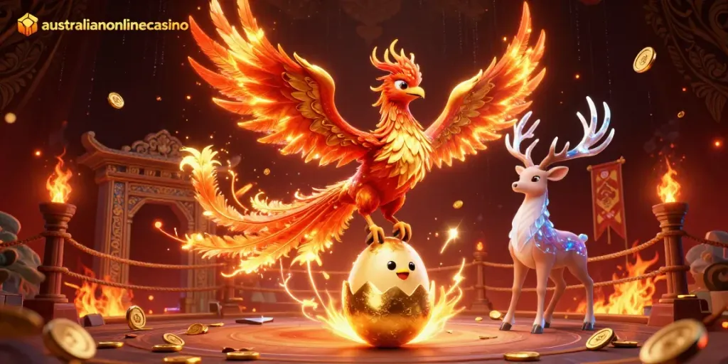 Aussie players win big at australianonlinecasino with vibrant phoenix scene and exhilarating gaming atmosphere.