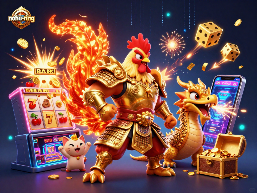 Spin the reels in nohu-ring with powerful casino creatures and jackpot thrills!