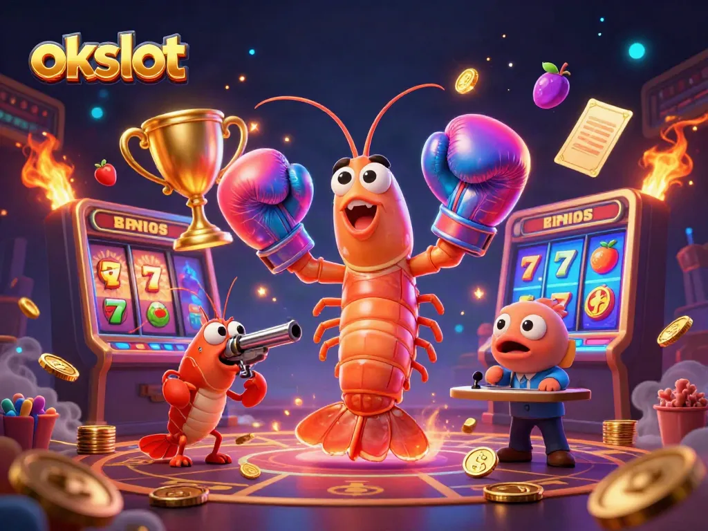 ภาพการเล่นสล็อตออนไลน์ที่เต็มไปด้วยความสนุกสนานและตื่นเต้นที่ okslot