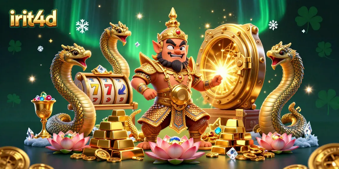 Experience the excitement of irit4d with dynamic slot reels and golden treasures overflowing!