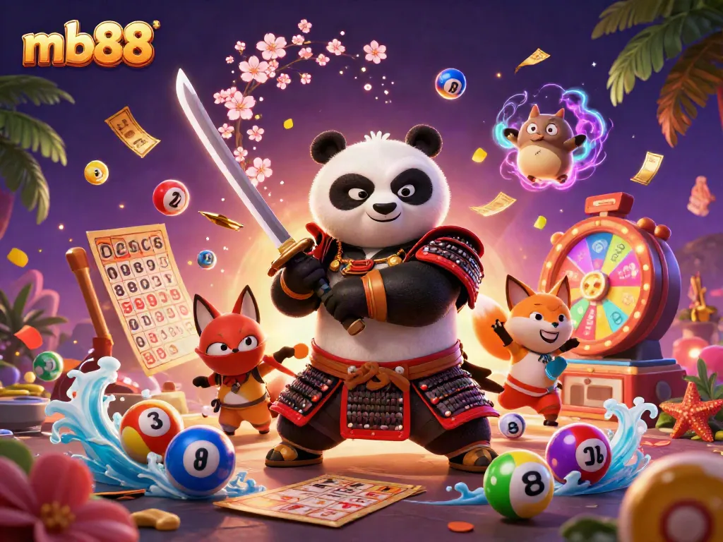 Experience thrilling gameplay with mb88's illustrated dynamic scene featuring engaging characters and interactive elements.