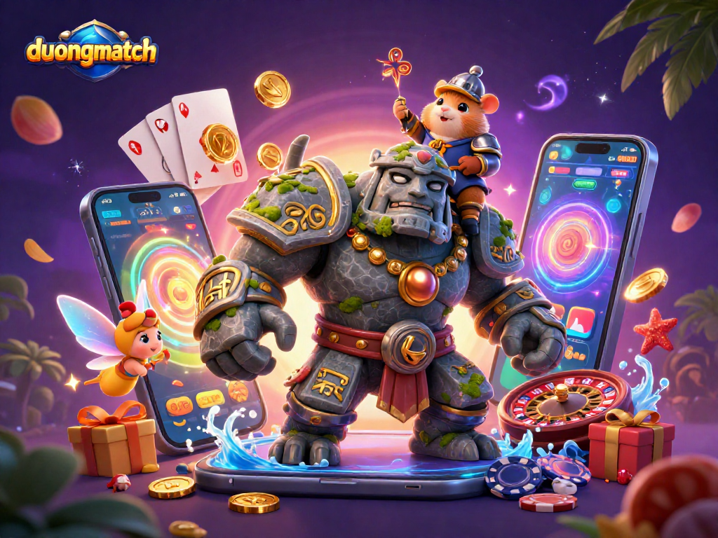 Experience the thrill of duongmatchuoc with vibrant casino elements and enchanting characters.