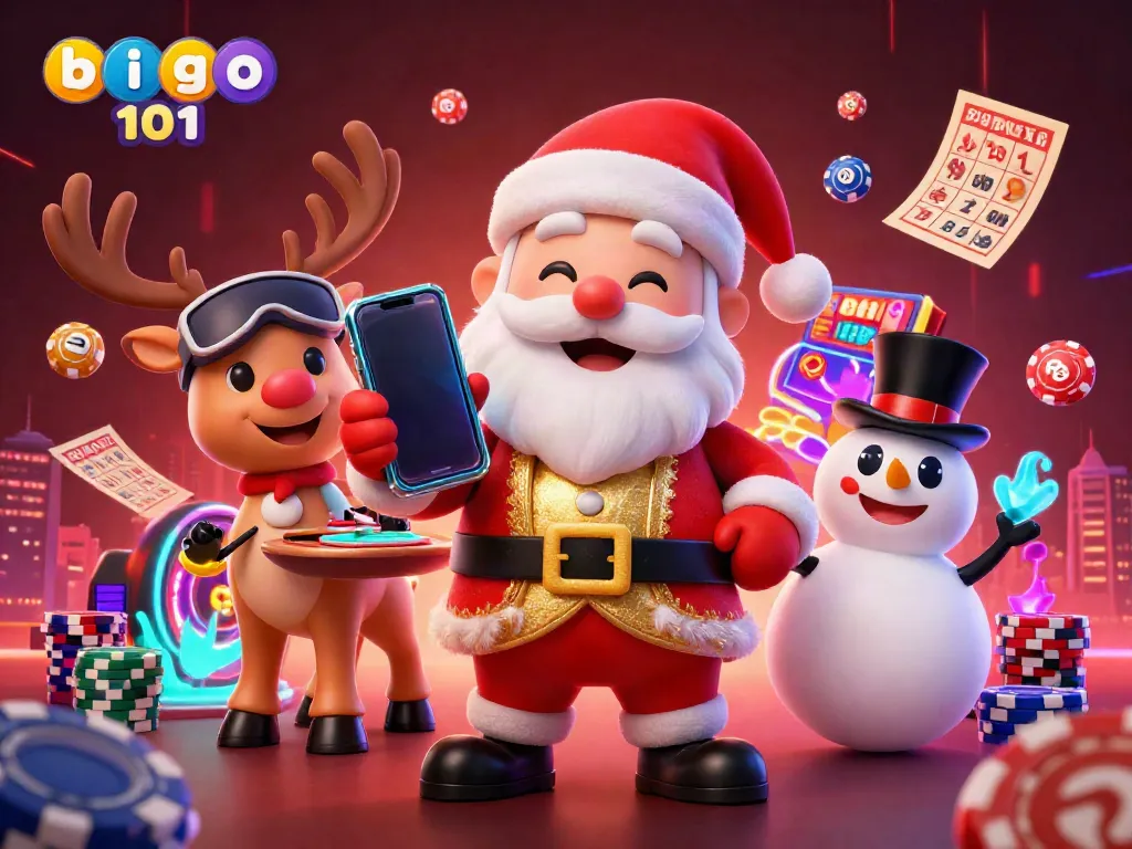 Experience thrilling bingo 101 gameplay with exciting rewards and vibrant scenes.