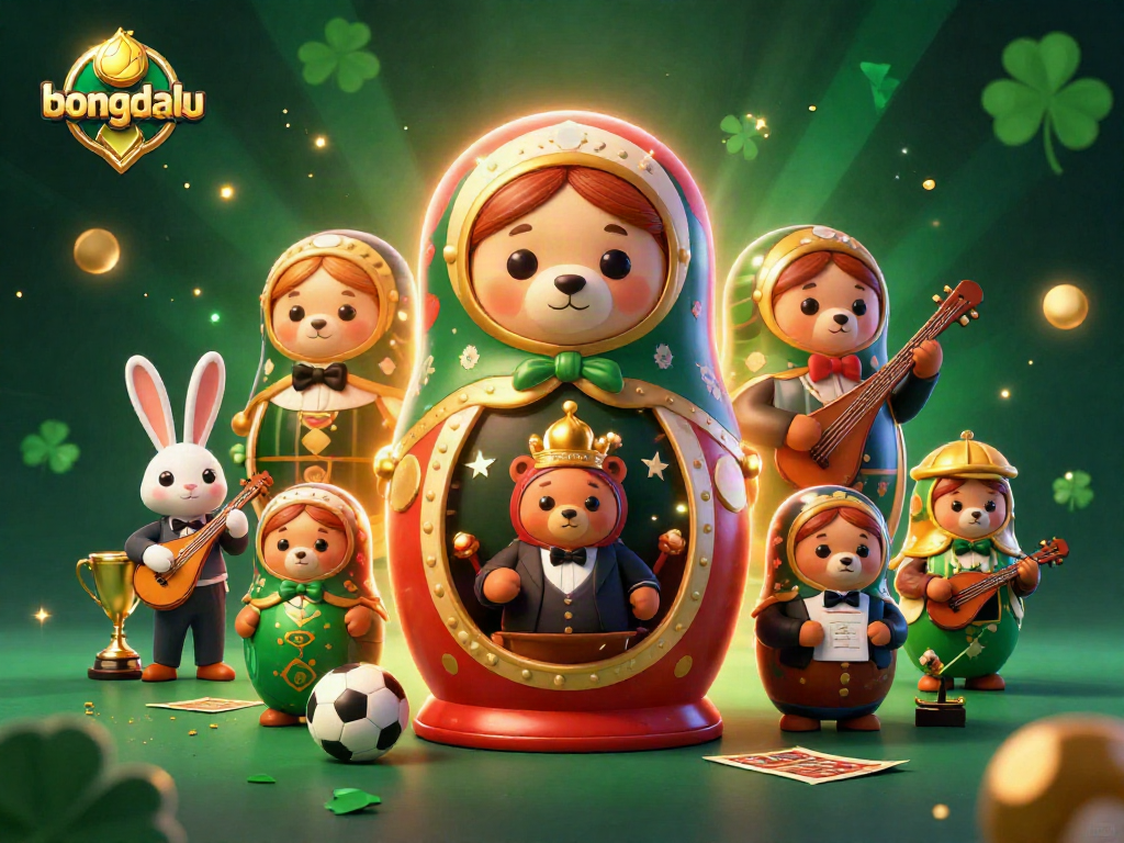 Bongdalu entertains players with vibrant sports betting elements in a dynamic 3D scene.