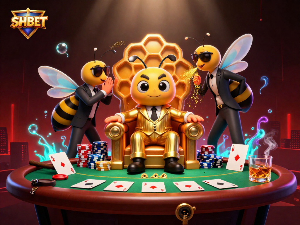 Engage with SHBET's thrilling casino experience in a vibrant scene featuring dynamic gaming action.