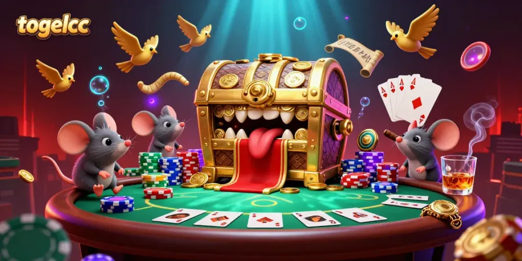 Reveal big wins playing togelcc games like poker, with dynamic elements and vibrant colors.