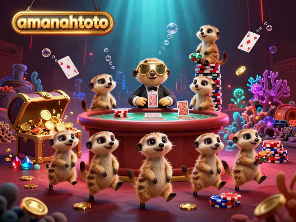 Permainan seru di amanahtoto dengan koloni meerkat kasino membantu pemain mendapatkan kemenangan.