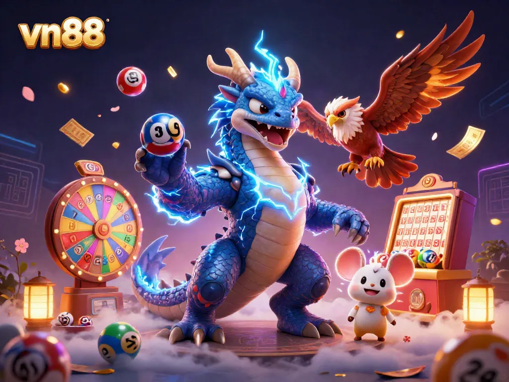 Experience thrilling gameplay at vn88 with vibrant characters and dynamic casino elements.